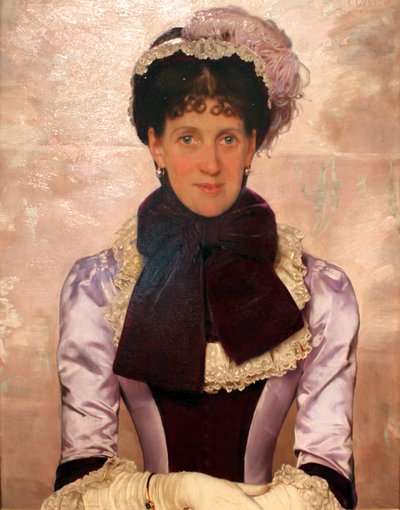 Portrait of a Woman by Karl Gussow
